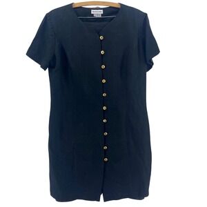 Black Linen Dress Minimalist Quiet Luxury Carolyn Bessette Hailey Bieber Chic